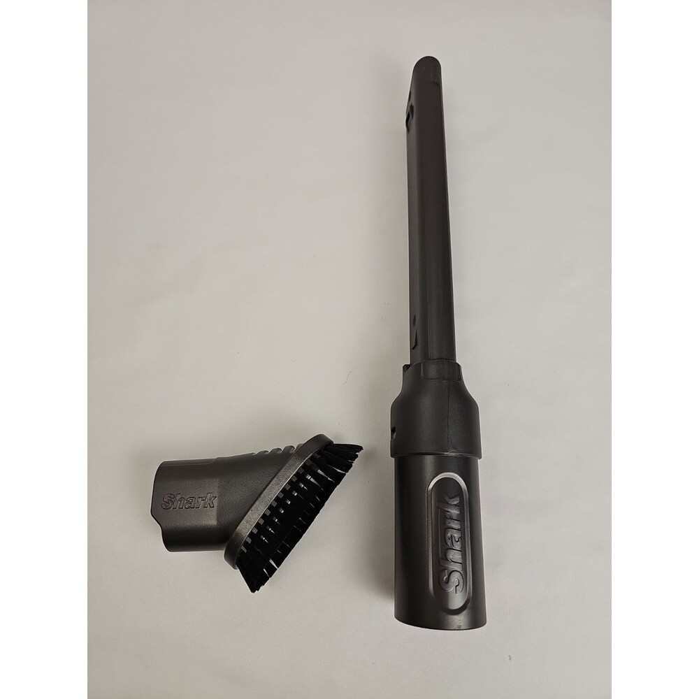 Genuine Shark Combo Crevice Tool & Dusting Brush Attachment OEM Gray